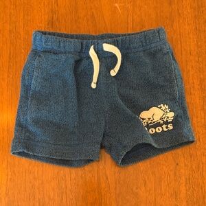 🫐3/$30 Roots Cozy Blue Kids Shorts size 12-18m
